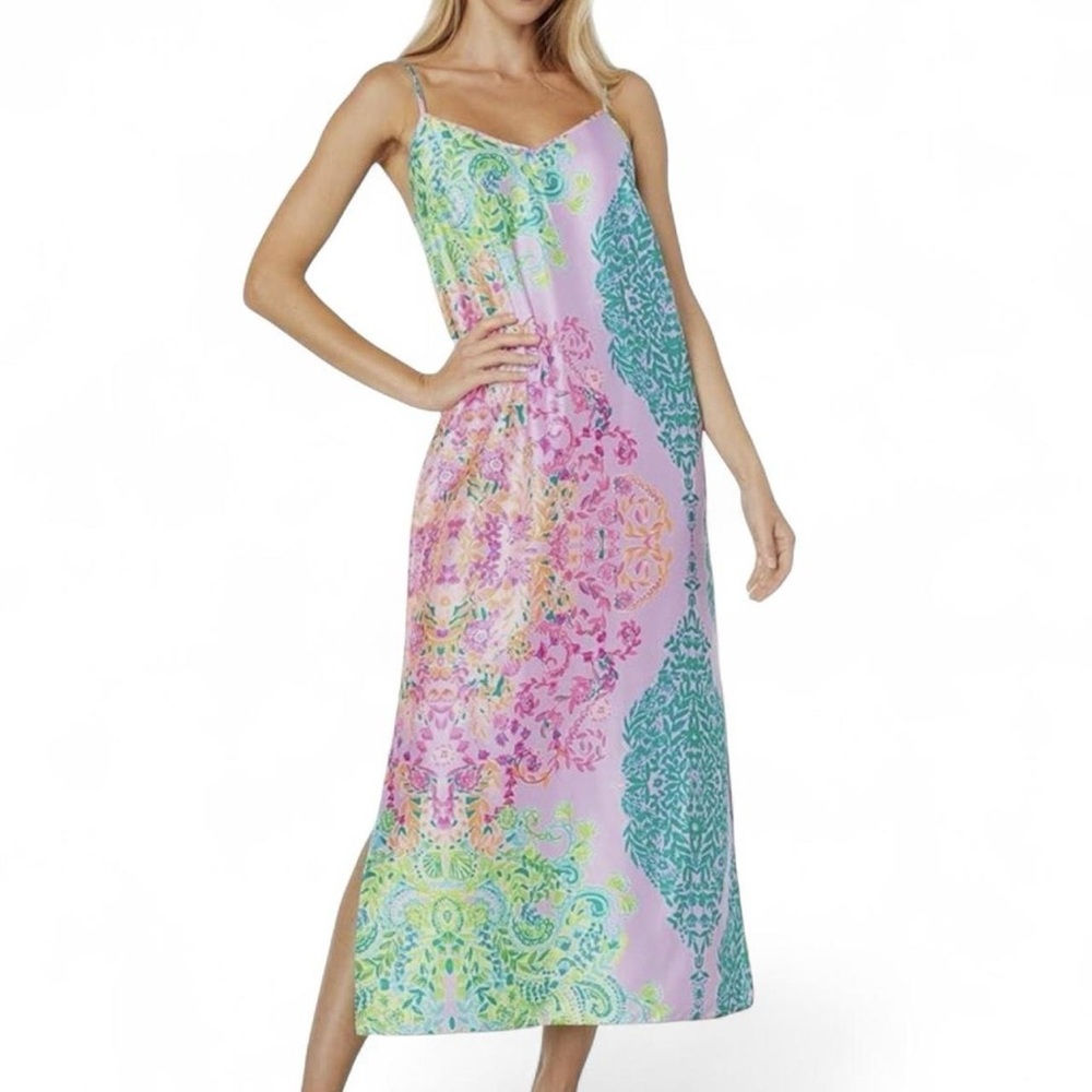 Lilly Pulitzer Bellalyn Satin Slip Dress